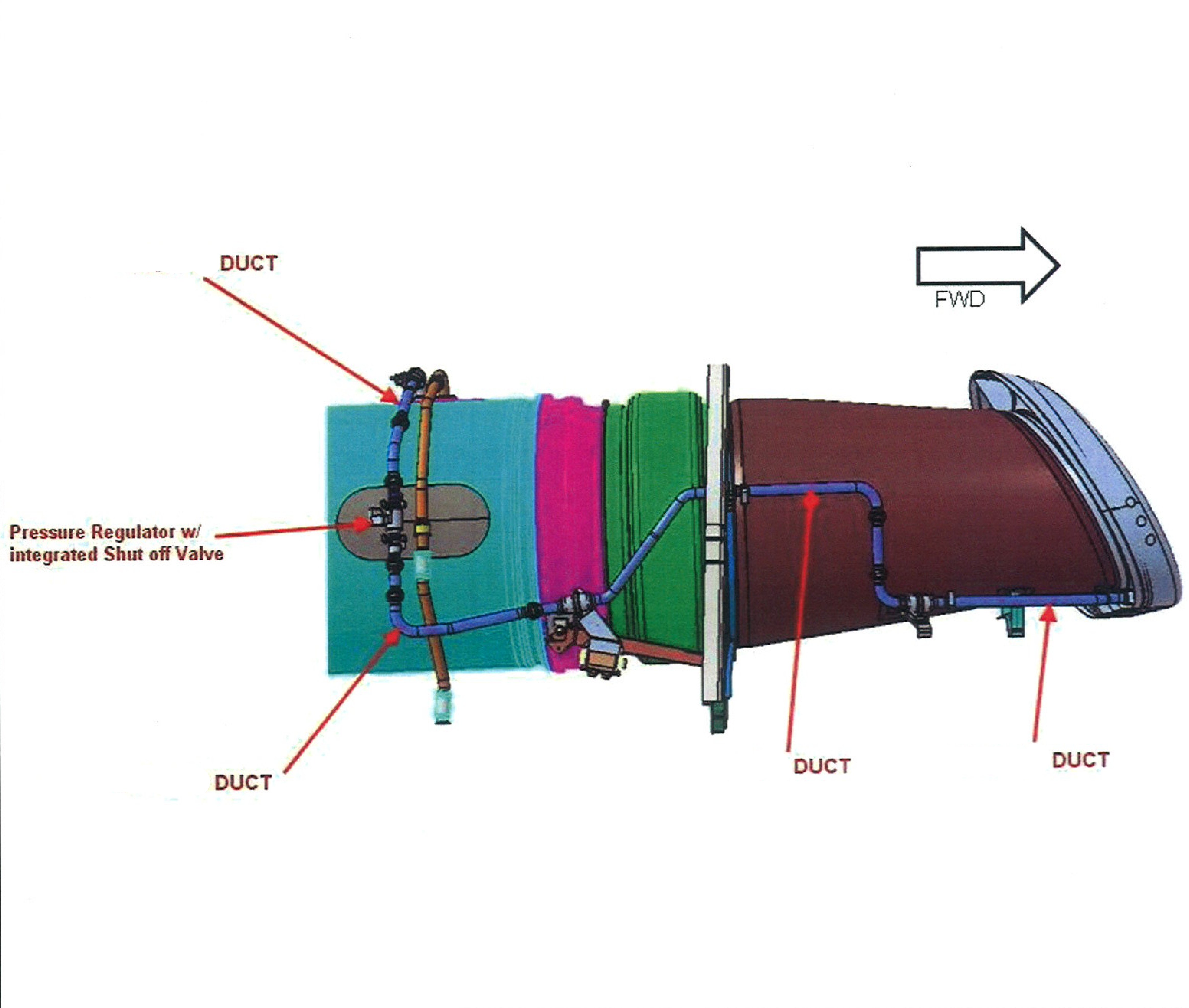 Bleed air duct